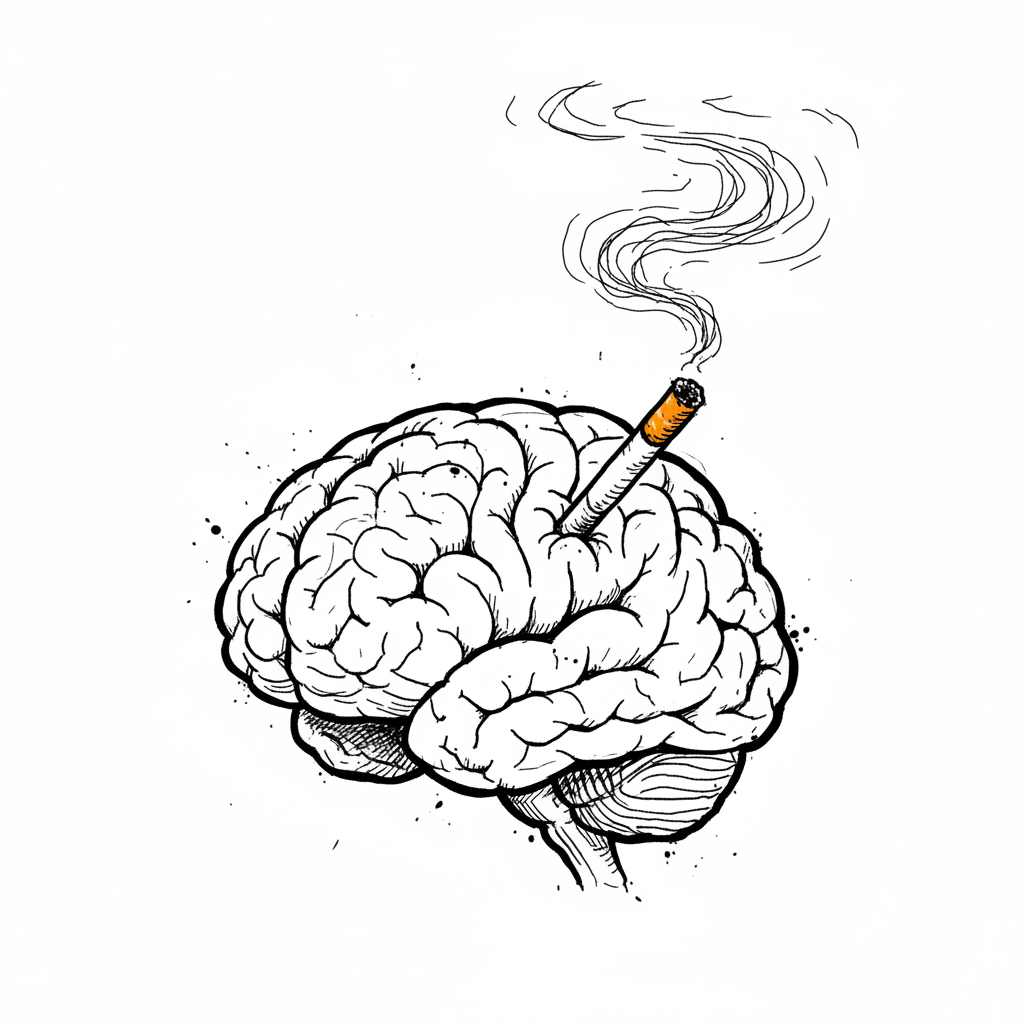 Satirical sketch for this article