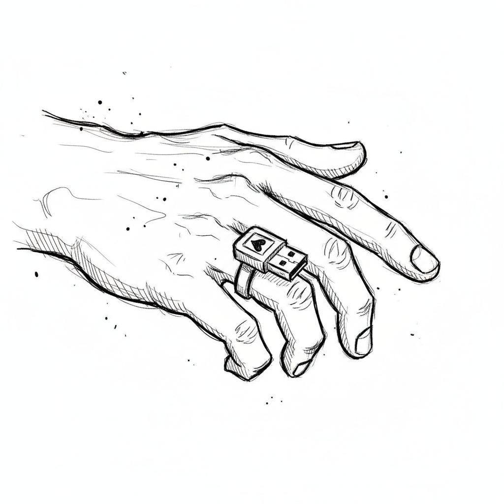 Satirical sketch for this article