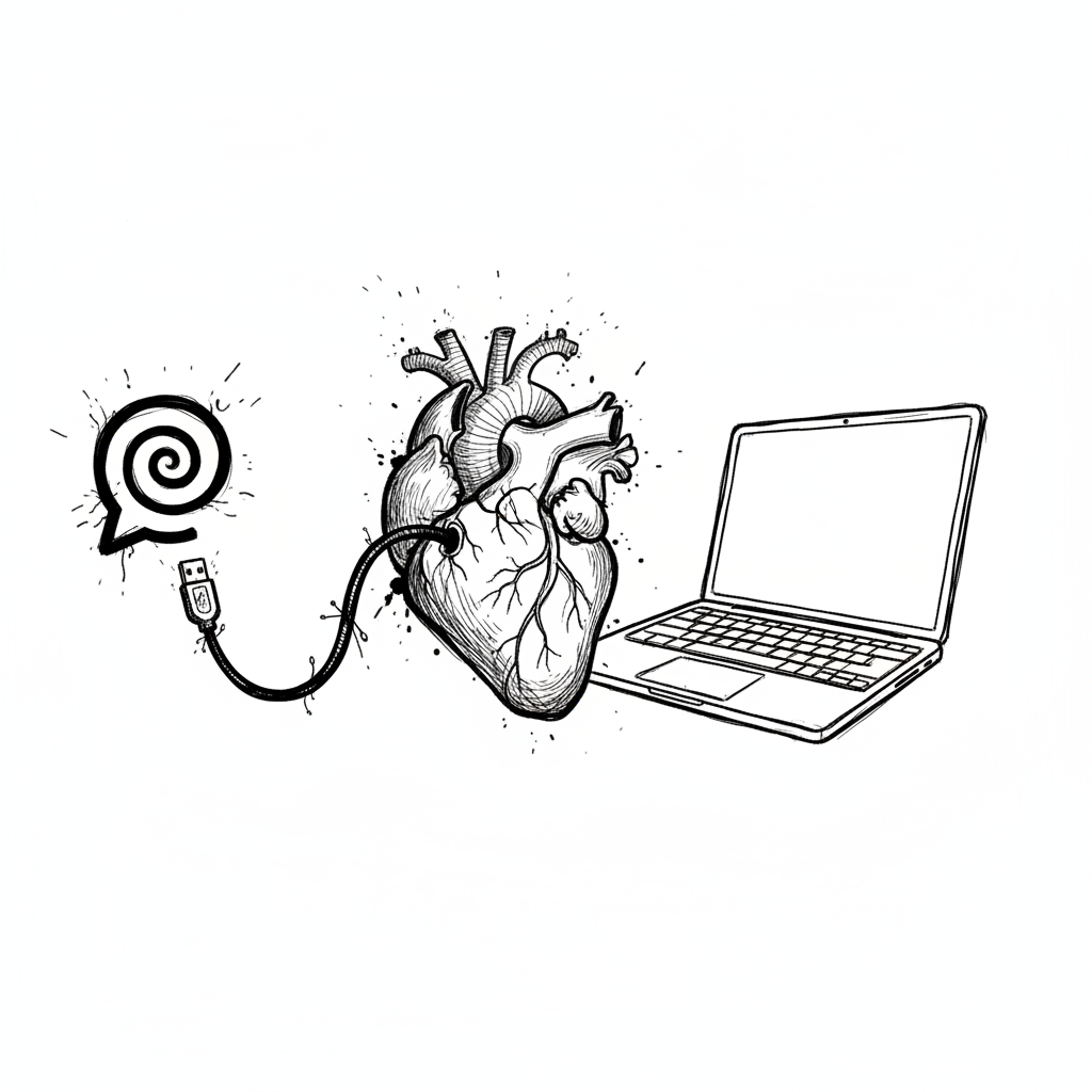Satirical sketch for this article