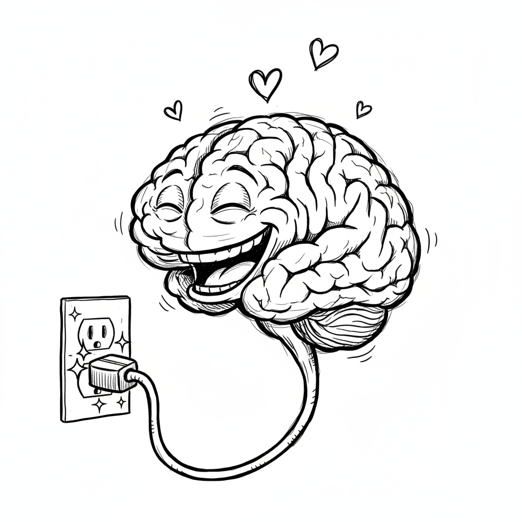 Satirical sketch for this article
