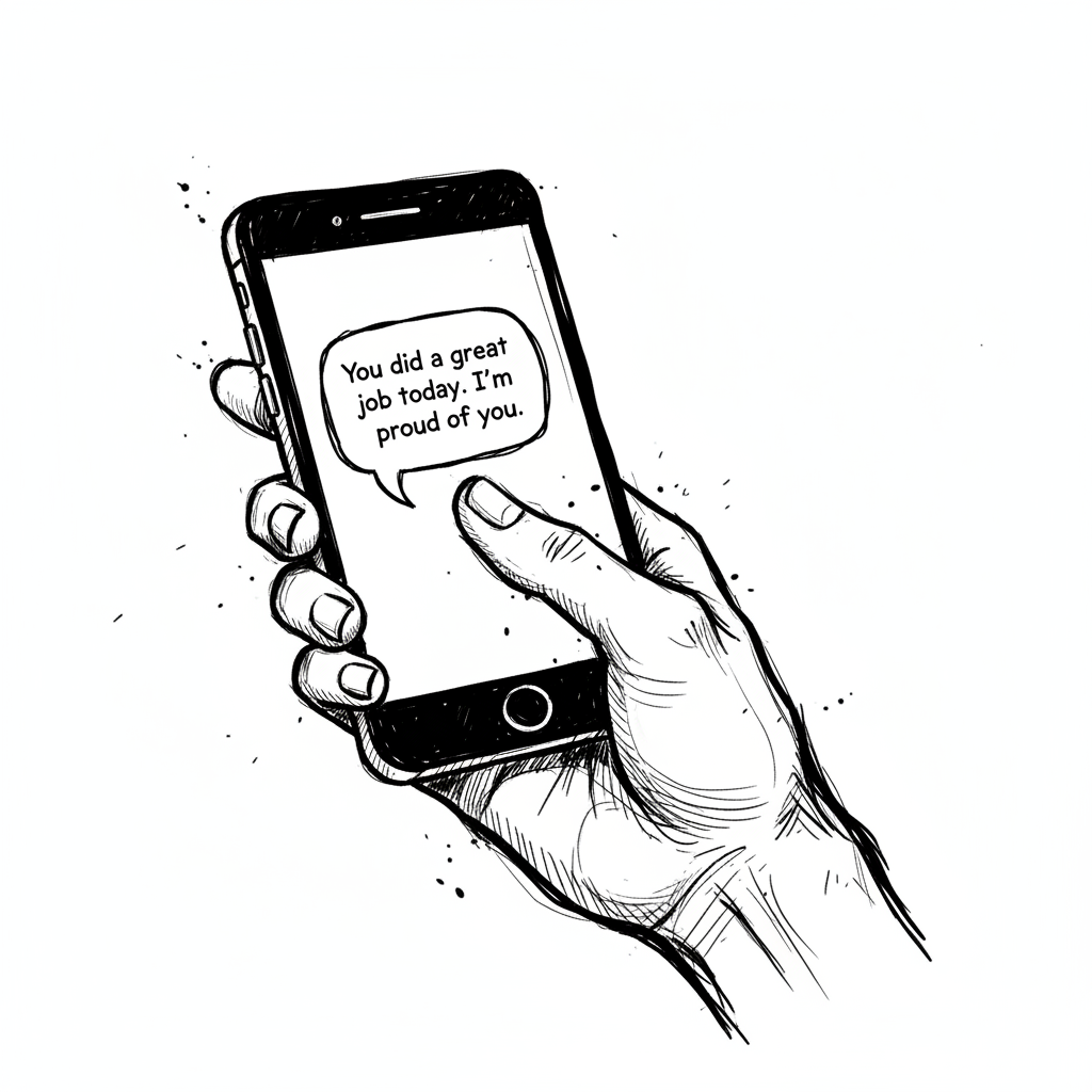 Satirical sketch for this article