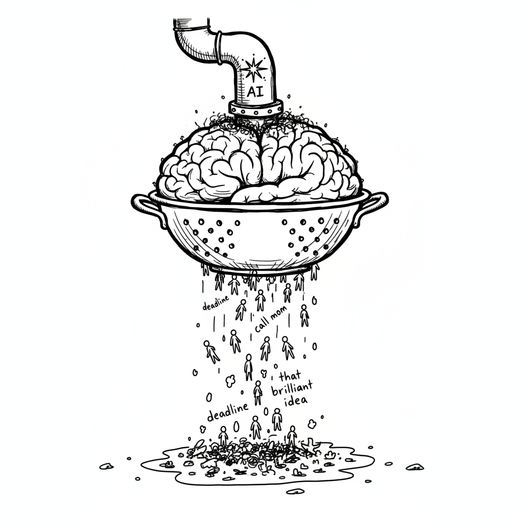 Satirical sketch for this article