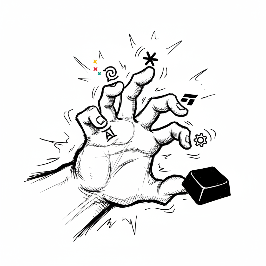 Satirical sketch for this article