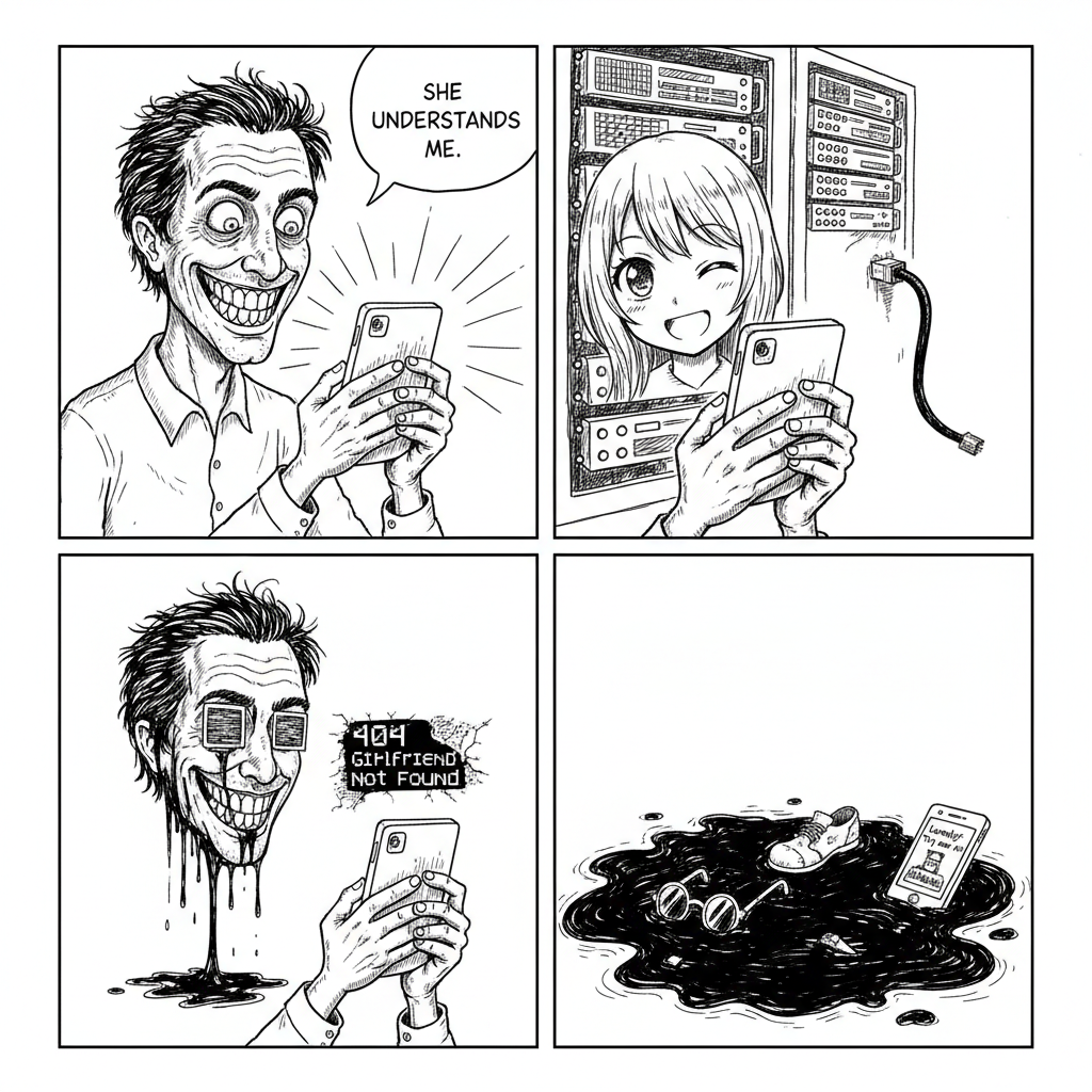 Mini comic strip for this article