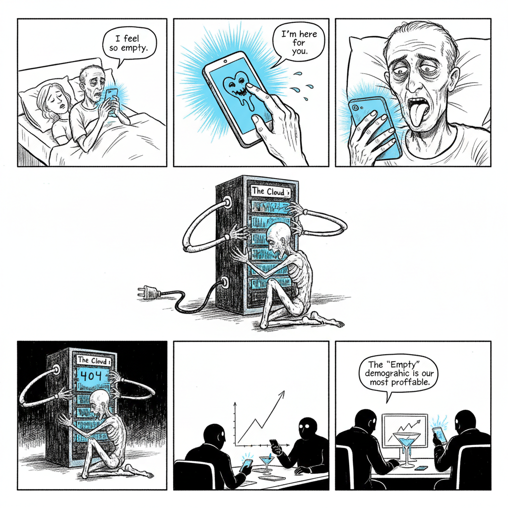 Mini comic strip for this article