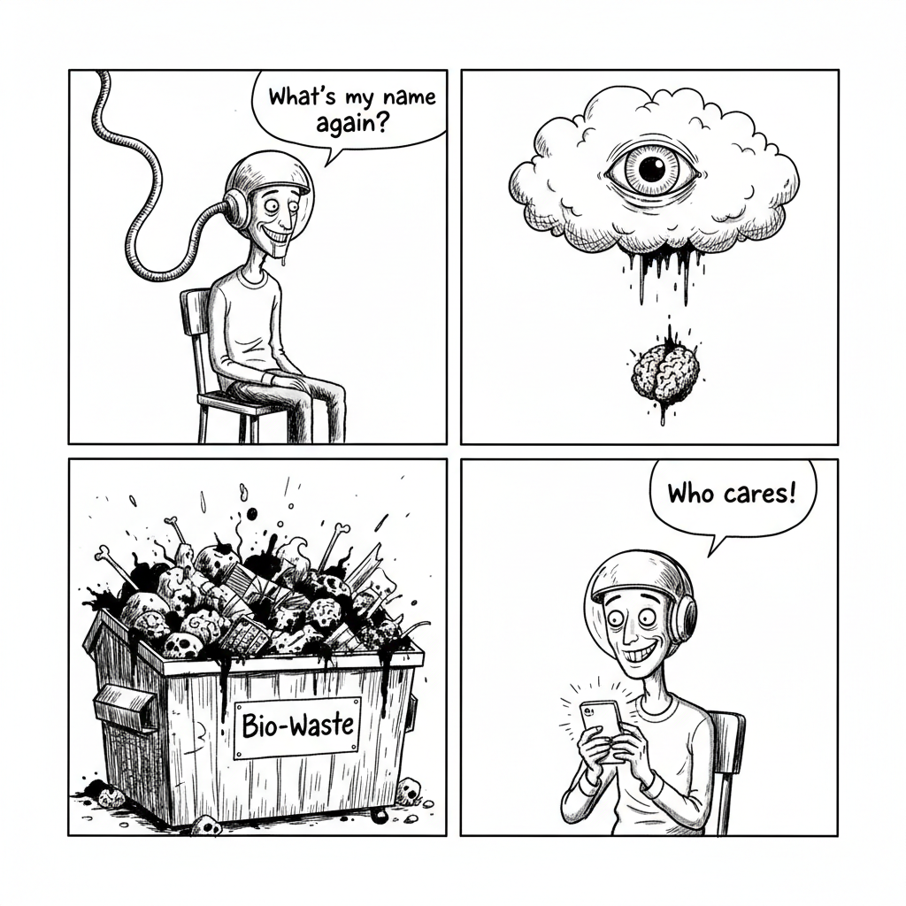 Mini comic strip for this article