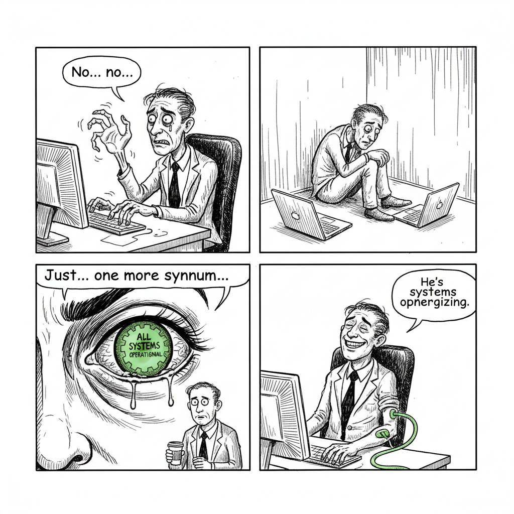 Mini comic strip for this article