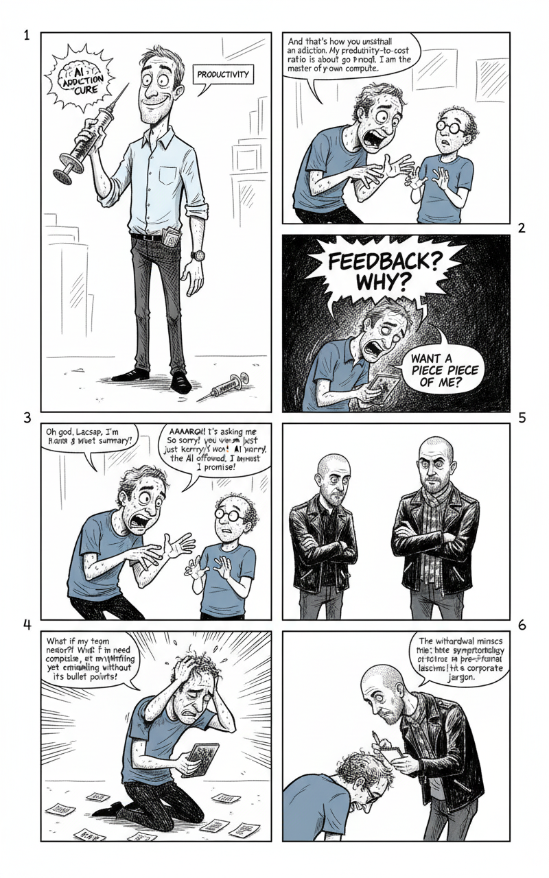 Mini comic strip for this article