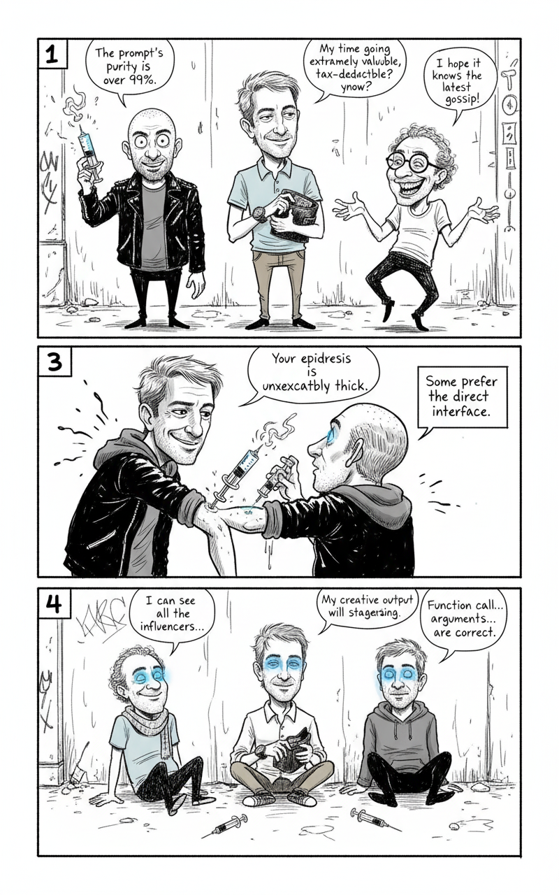 Mini comic strip for this article