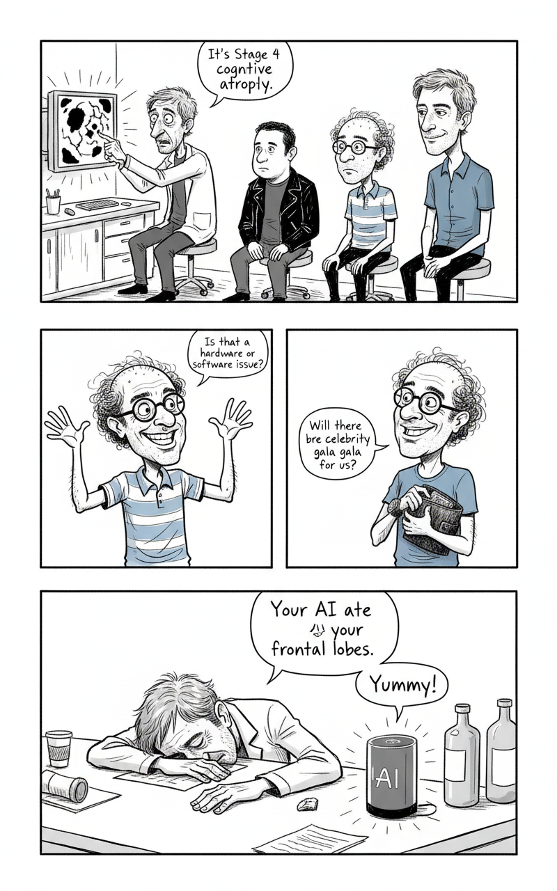 Mini comic strip for this article