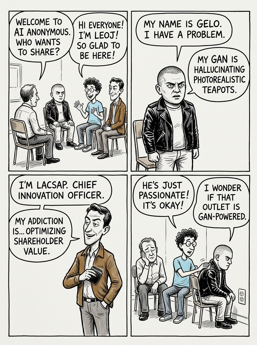 Mini comic strip for this article