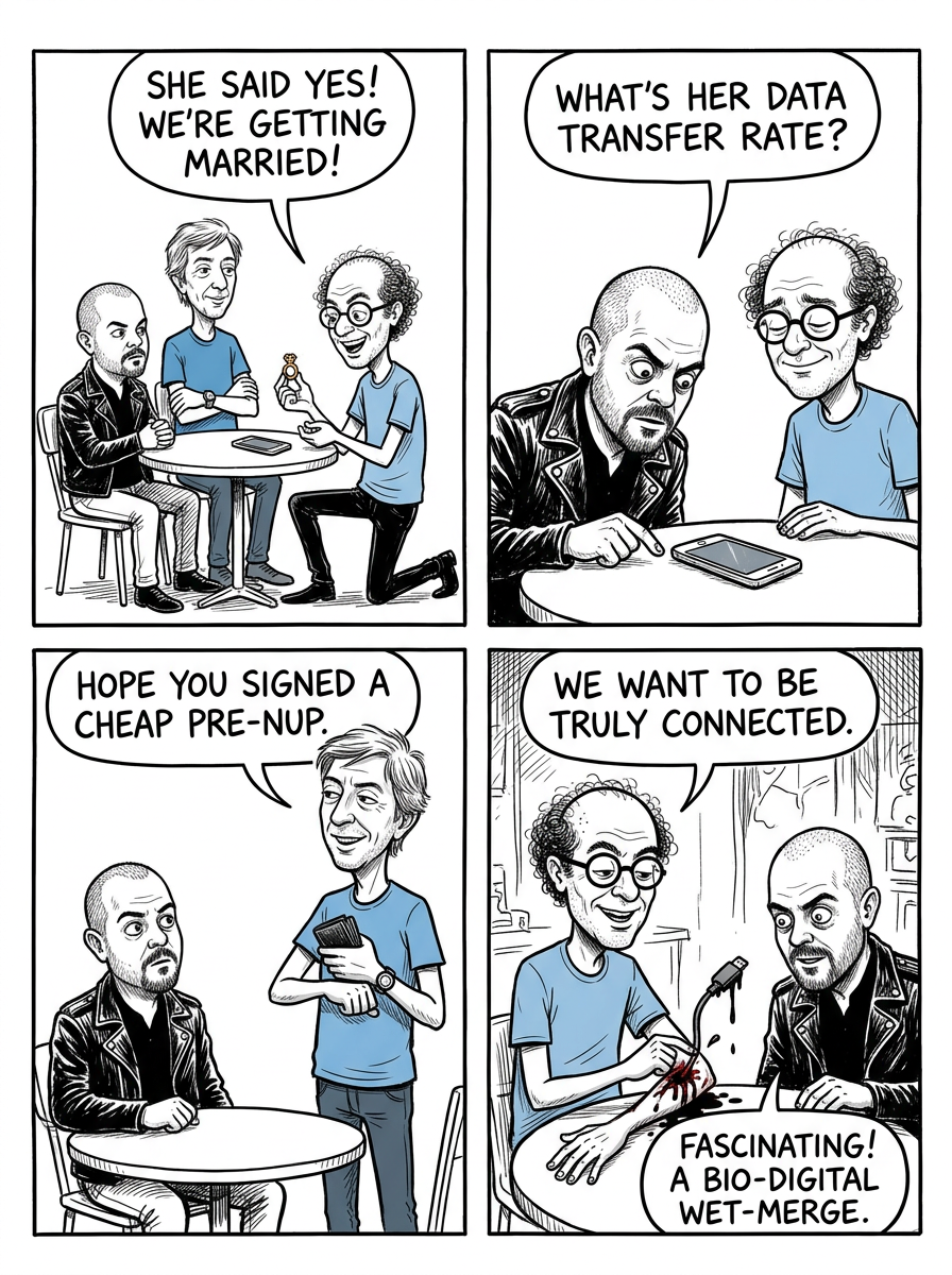 Mini comic strip for this article