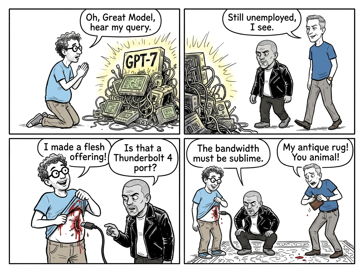 Mini comic strip for this article