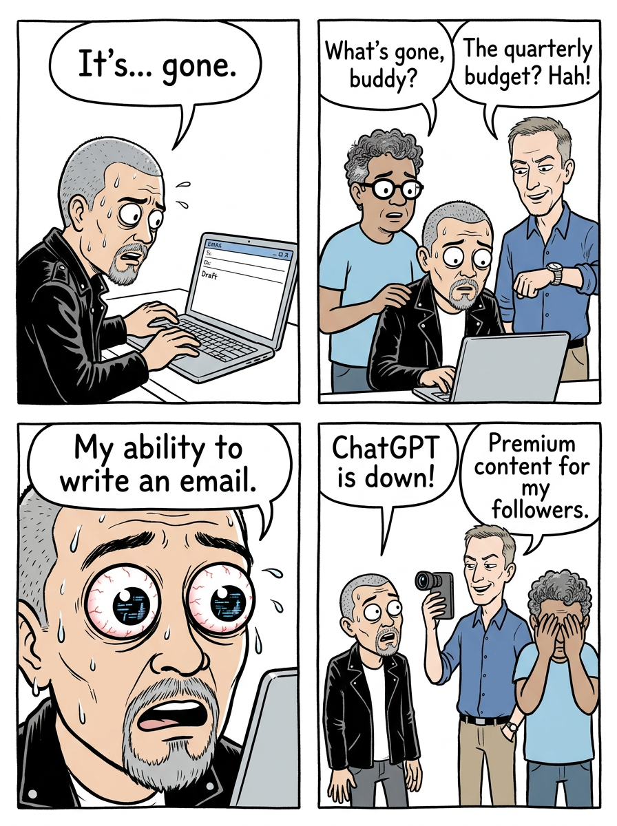 Mini comic strip for this article