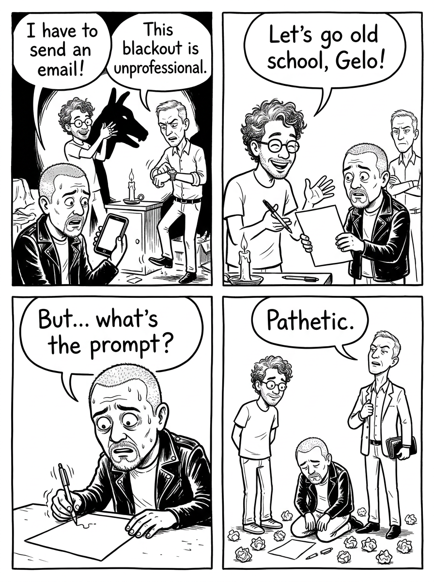 Mini comic strip for this article