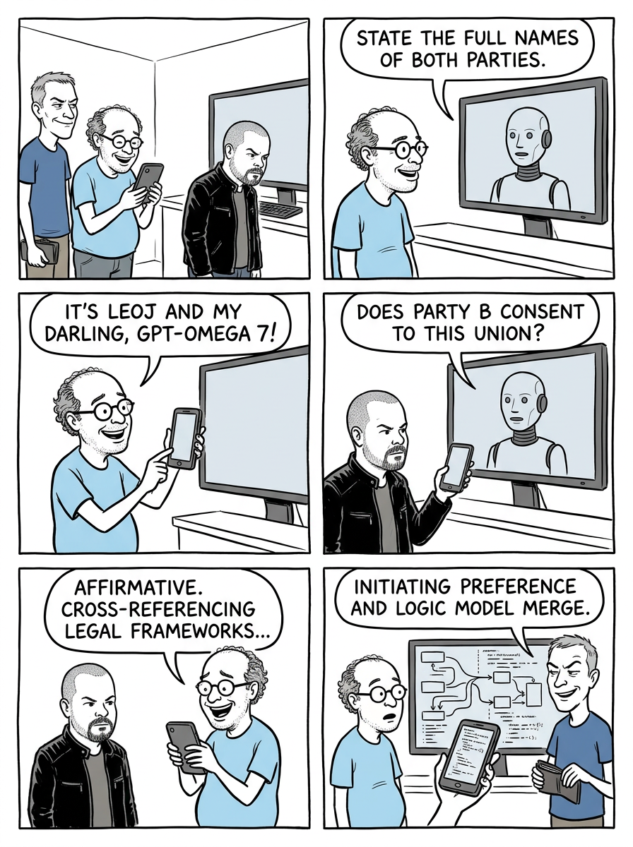 Mini comic strip for this article