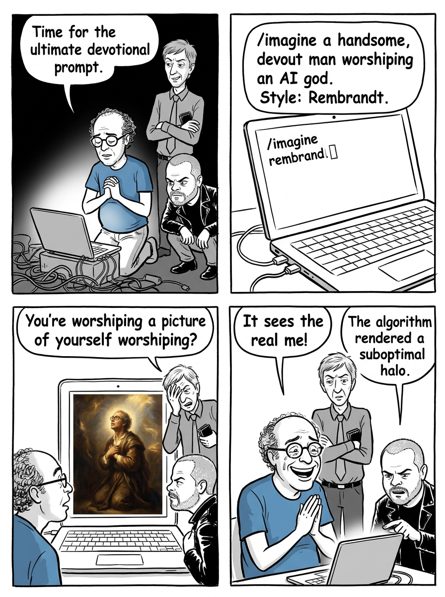 Mini comic strip for this article