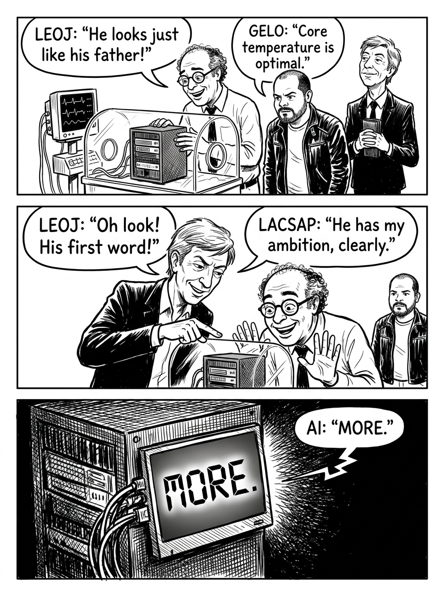 Mini comic strip for this article