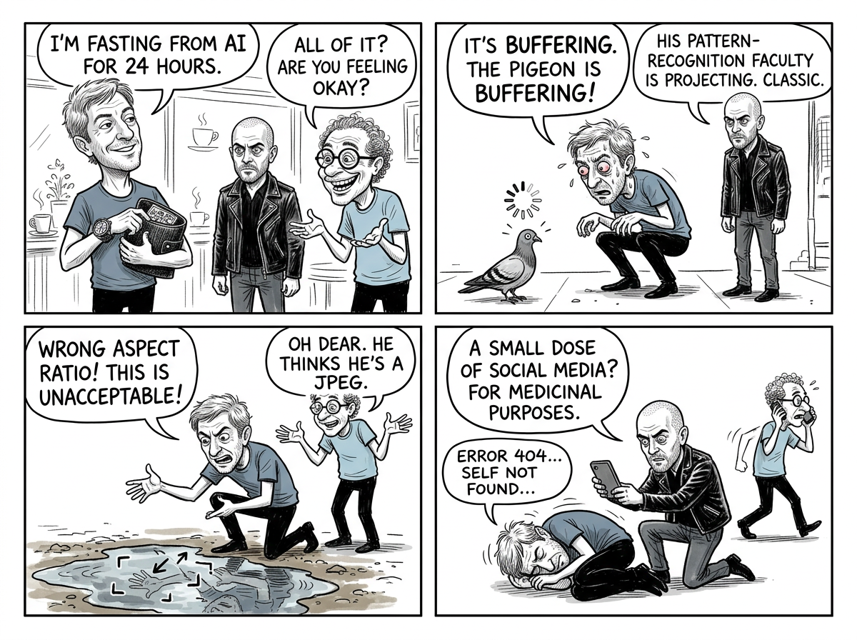 Mini comic strip for this article
