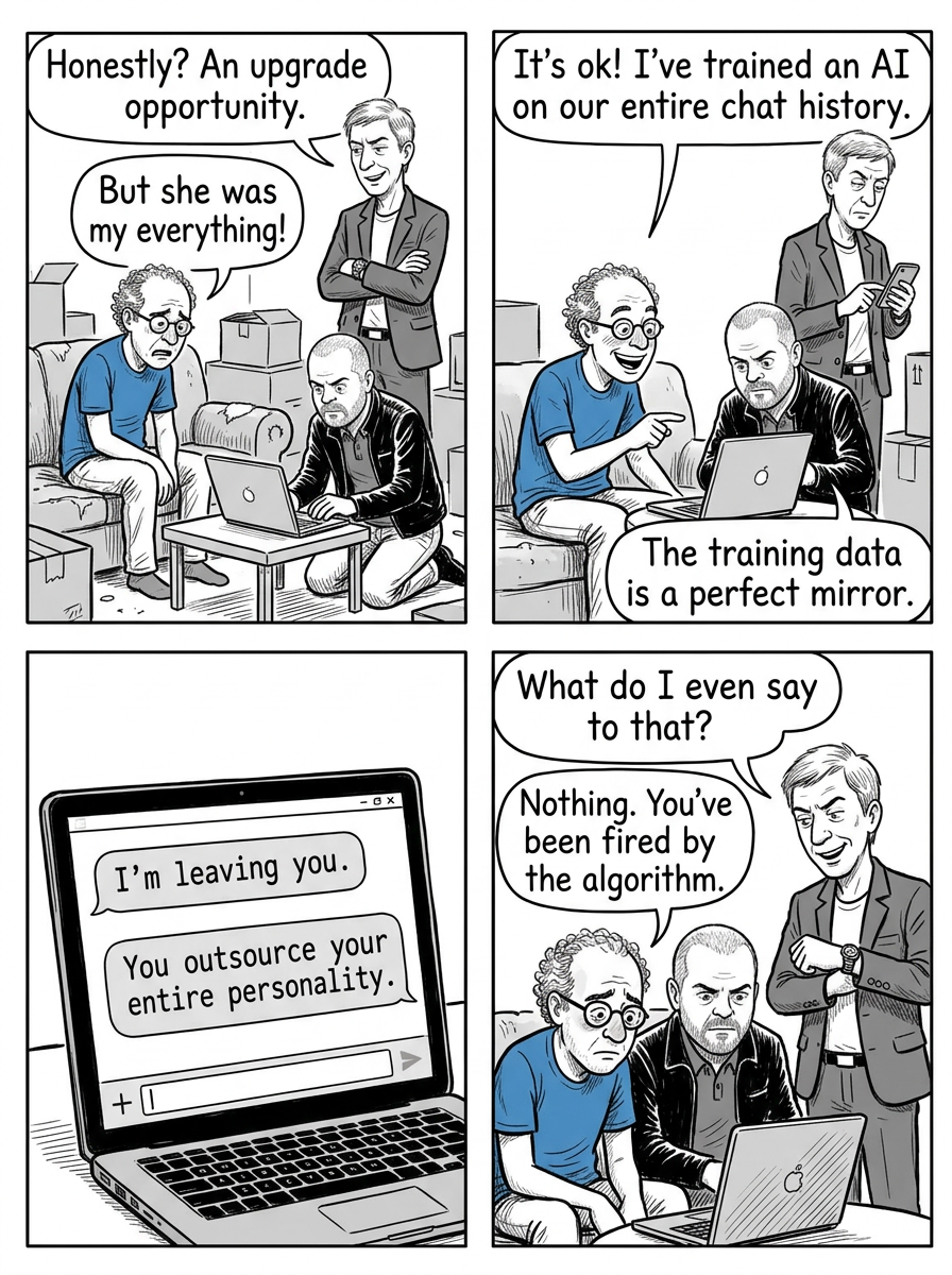 Mini comic strip for this article