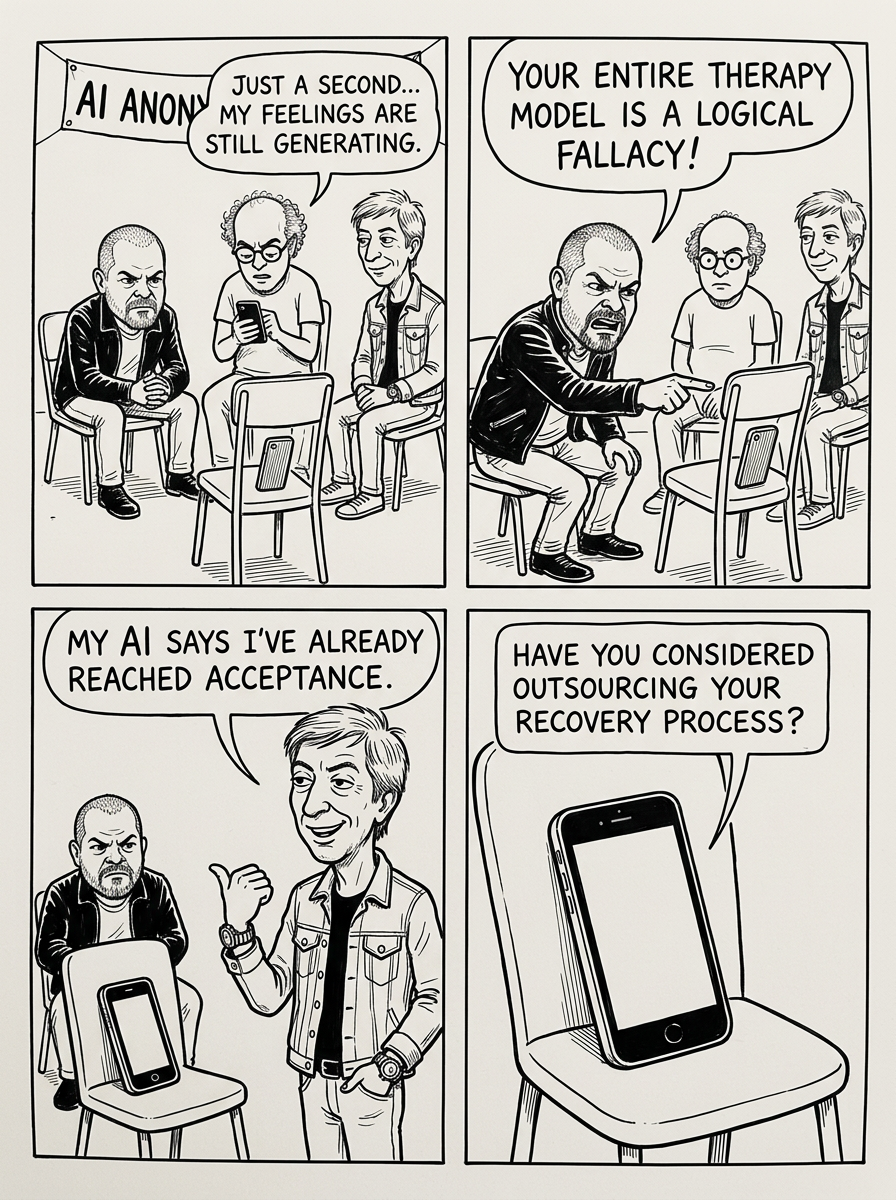 Mini comic strip for this article