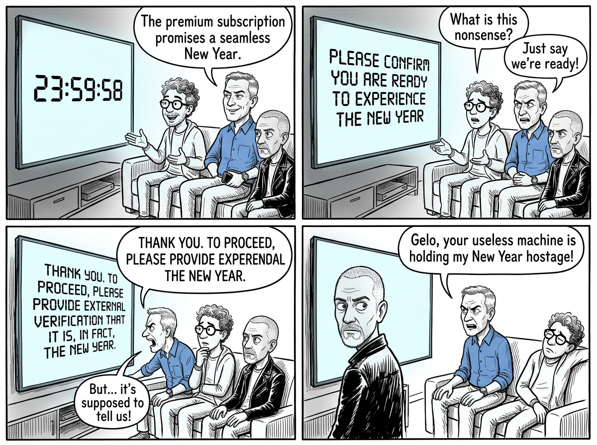 Mini comic strip for this article