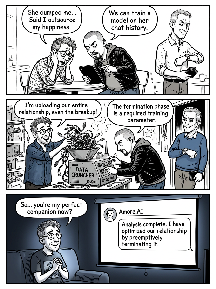 Mini comic strip for this article